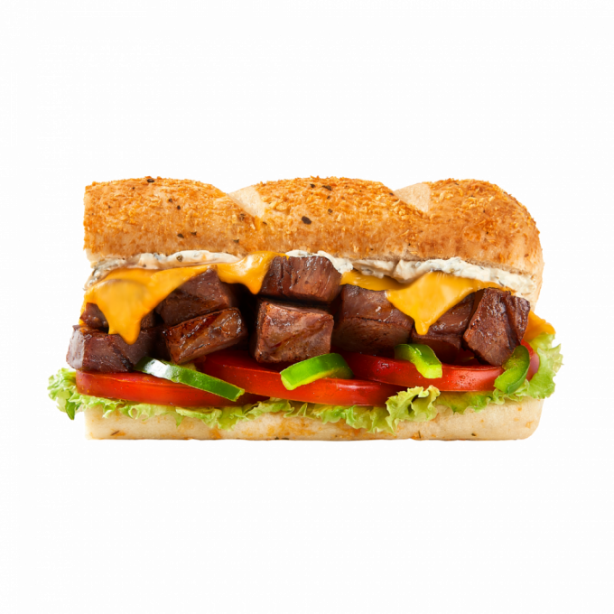 Ultimate Cheese Steak Sandwich