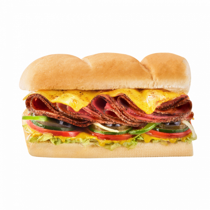 Beef Pastrami Sandwich