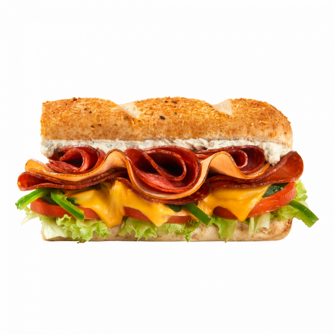 Ultimate Cheese Spicy Supreme Sandwich