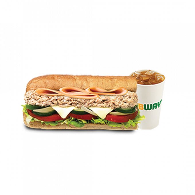 Chick ‘N Tuna Combo with Drink