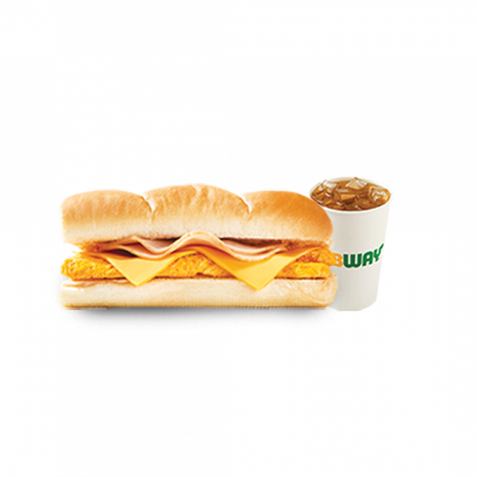 Chicken ‘N & Egg Combo with Drink