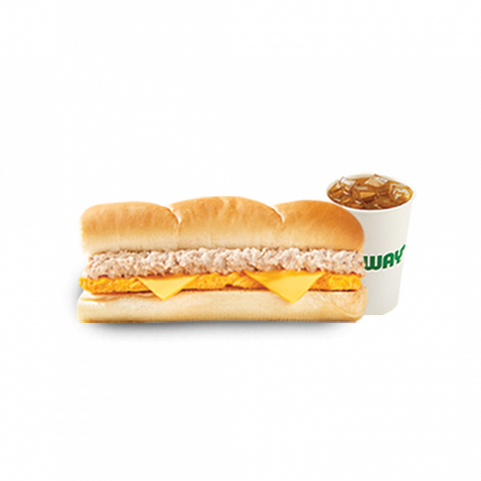 Tuna ‘N Egg Combo with Drink